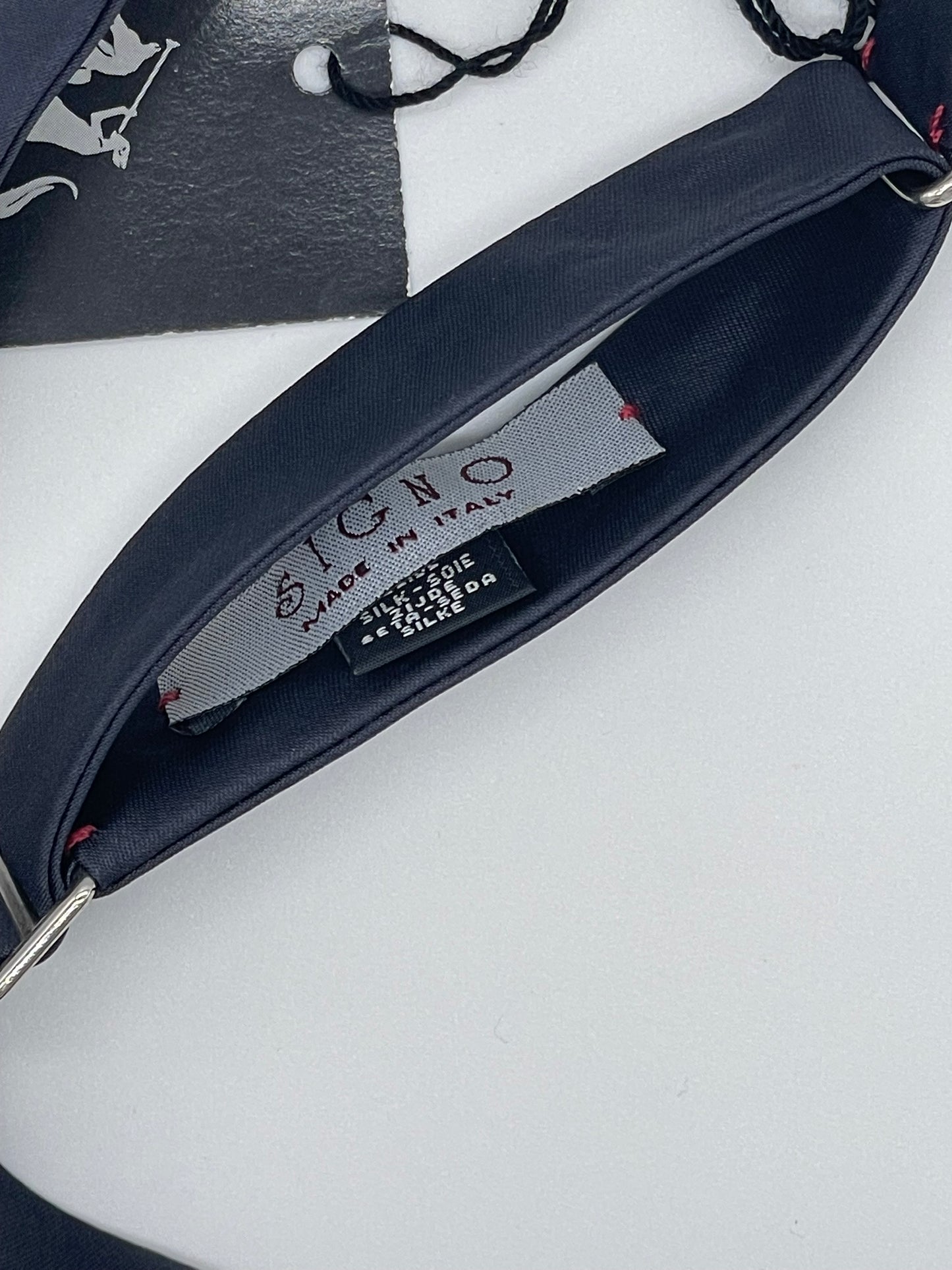 Papillon da annodare blu navi